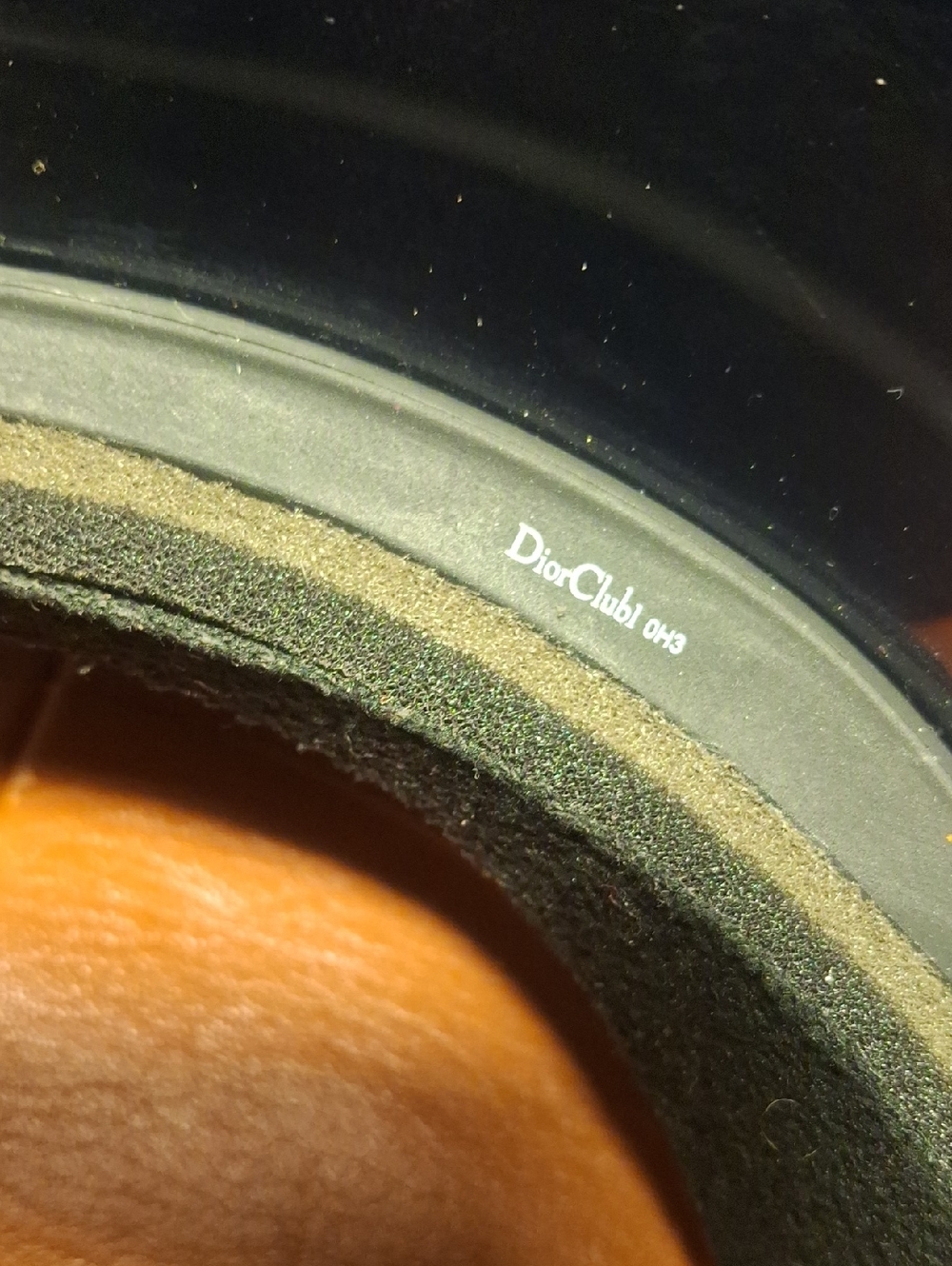 Dior J'Adior Black Visor with Clear Smoke Shield - Picture 5 of 7